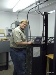 Shane configuring GoldenEagle
