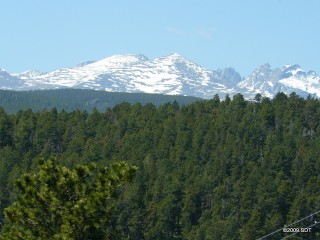 Big Horn mountains from Banner Ridge